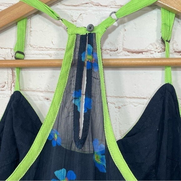 Hollister Sundress Size Small Floral Blue - Picture 11 of 11